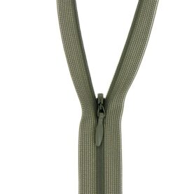 Fermeture à glissière invisible – Vert Militaire
