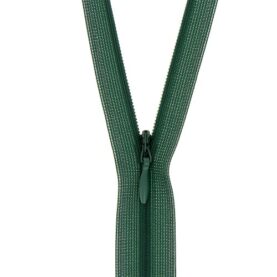 Fermeture à glissière invisible – Vert sapin