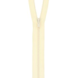 Fermeture à glissière séparable injectée – Beige clair