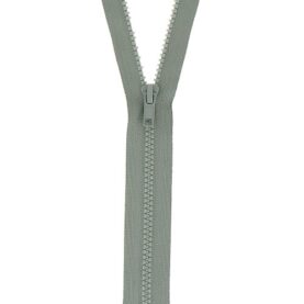 Fermeture à glissière séparable injectée – Bleu gris