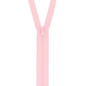 Fermeture à glissière séparable injectée – Rose clair