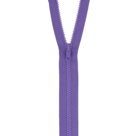 Fermeture à glissière séparable injectée – Violet
