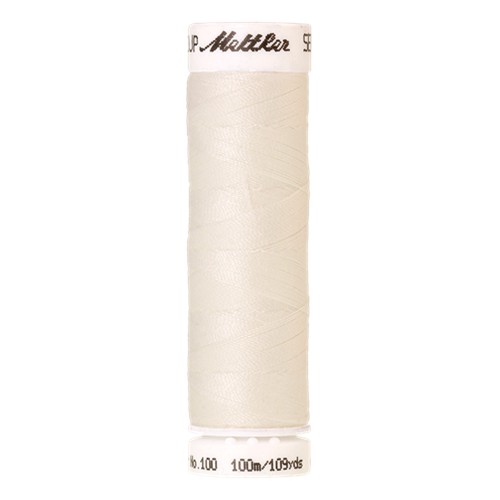 Fil à coudre Seralon 100 m - Blanc cassé (coloris 1000) Fil à coudre Seralon 100 m - Blanc cassé (coloris 1000)