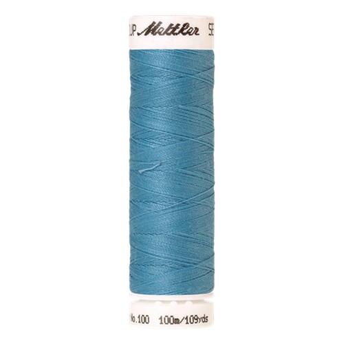 Fil à coudre Seralon 100 m - Bleu ciel (coloris 0998) Fil à coudre Seralon 100 m - Bleu ciel (coloris 0998)