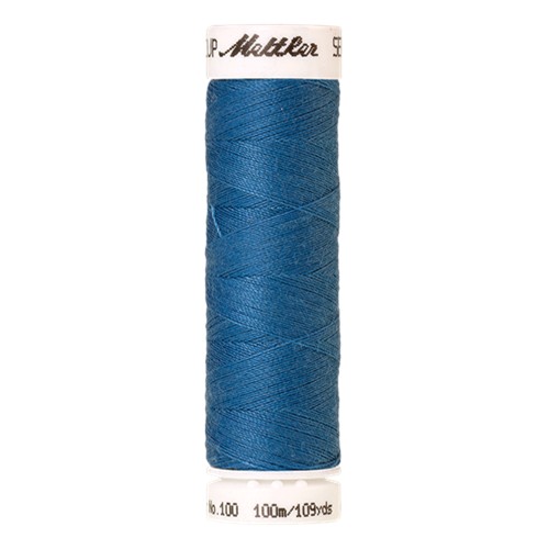 Fil à coudre Seralon 100 m - Bleu jean (coloris 0022) Fil à coudre Seralon 100 m - Bleu jean (coloris 0022)