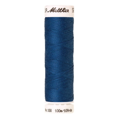 Fil à coudre Seralon 100 m - Bleu jean (coloris 0024) Fil à coudre Seralon 100 m - Bleu jean (coloris 0024)