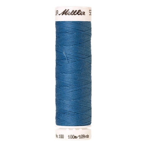 Fil à coudre Seralon 100 m - Bleu jean (coloris 0338) Fil à coudre Seralon 100 m - Bleu jean (coloris 0338)