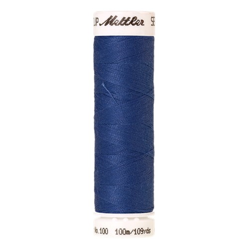Fil à coudre Seralon 100 m - Bleu jean (coloris 1301) Fil à coudre Seralon 100 m - Bleu jean (coloris 1301)