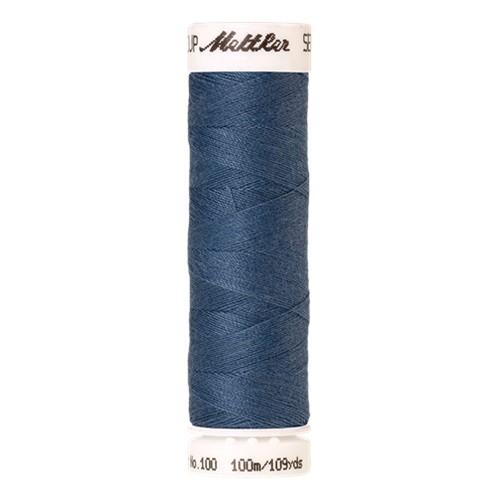 Fil à coudre Seralon 100 m - Bleu jean (coloris 1306) Fil à coudre Seralon 100 m - Bleu jean (coloris 1306)