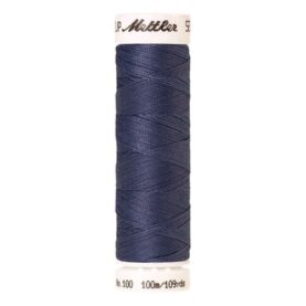 Fil à coudre Seralon 100 m - Bleu jean (coloris 1379)