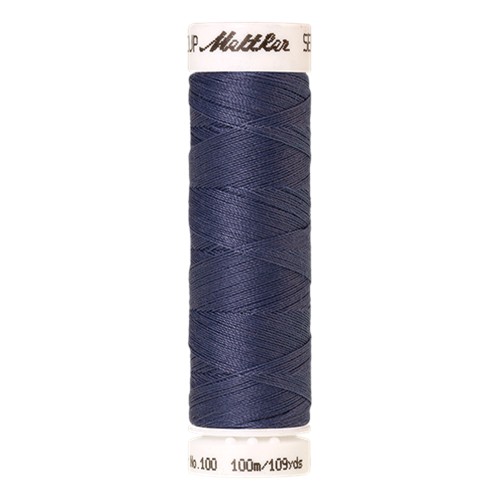 Fil à coudre Seralon 100 m - Bleu jean (coloris 1379) Fil à coudre Seralon 100 m - Bleu jean (coloris 1379)