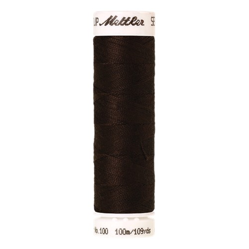 Fil à coudre Seralon 100 m - Brun foncé (coloris 1002) Fil à coudre Seralon 100 m - Brun foncé (coloris 1002)