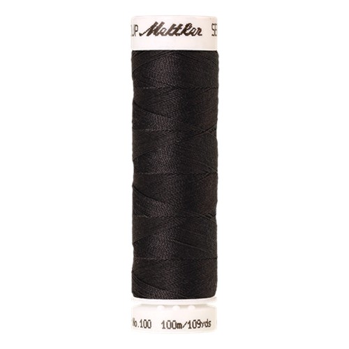Fil à coudre Seralon 100 m - Gris anthracite (coloris 1008) Fil à coudre Seralon 100 m - Gris anthracite (coloris 1008)