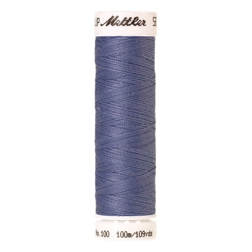 Fil à coudre Seralon 100 m - Gris bleu (coloris 1466) Fil à coudre Seralon 100 m - Gris bleu (coloris 1466)