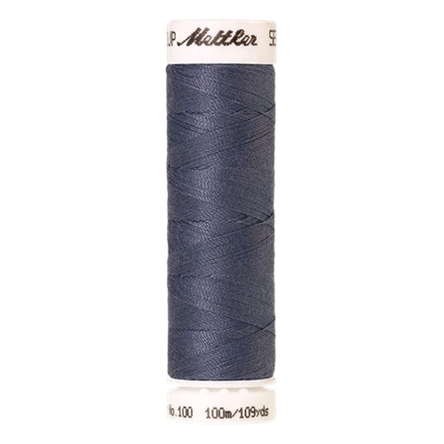 Fil à coudre Seralon 100 m - Gris bleu (coloris 1470) Fil à coudre Seralon 100 m - Gris bleu (coloris 1470)