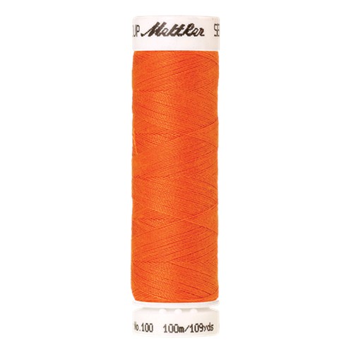 Fil à coudre Seralon 100 m - Orange (coloris 2260) Fil à coudre Seralon 100 m - Orange (coloris 2260)