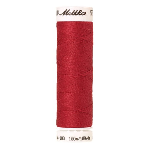 Fil à coudre Seralon 100 m - Rouge cerise (coloris 0102) Fil à coudre Seralon 100 m - Rouge cerise (coloris 0102)