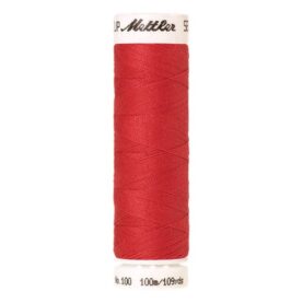Fil à coudre Seralon 100 m - Rouge cerise (coloris 0104)