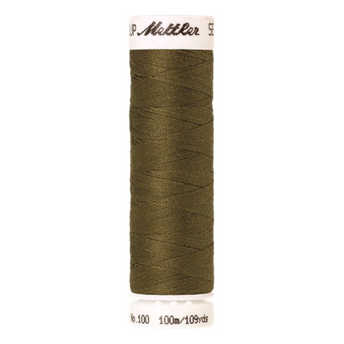 Fil à coudre Seralon 100 m - Vert kaki (coloris 0666) Fil à coudre Seralon 100 m - Vert kaki (coloris 0666)