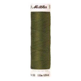 Fil à coudre Seralon 100 m - Vert kaki (coloris 0882)