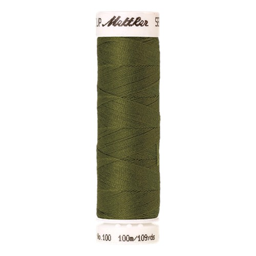 Fil à coudre Seralon 100 m - Vert kaki (coloris 0882) Fil à coudre Seralon 100 m - Vert kaki (coloris 0882)