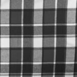 Tissu à carreaux Connemara - Gris anthracite