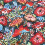 Tissu coton imprimé Mariana – Multicolore