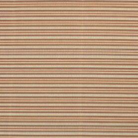 Tissu extérieur jacquard "Atacama" édition Thevenon Paris - Brique, or et écru OEKO-TEX