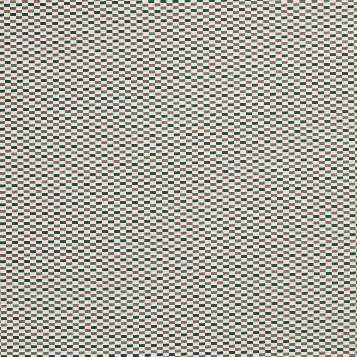 Tissu extérieur jacquard "Dominos" édition Thevenon Paris - Vert OEKO-TEX Tissu extérieur jacquard "Dominos" édition Thevenon Paris - Vert OEKO-TEX