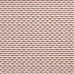 Tissu extérieur jacquard "Dunes" édition Thevenon Paris - Brique fond écru OEKO-TEX