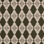 Tissu extérieur jacquard "Indra" édition Thevenon Paris - Kaki et beige OEKO-TEX