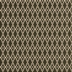Tissu extérieur jacquard "Kasbah" édition Thevenon Paris - Kaki et beige OEKO-TEX