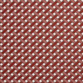 Tissu extérieur jacquard "Kaplo" édition Thevenon Paris - Brique OEKO-TEX