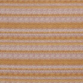 Tissu extérieur jacquard "Sahara" édition Thevenon Paris - Brique, or et écru OEKO-TEX