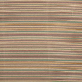 Tissu extérieur jacquard "Touareg" édition Thevenon Paris - Brique, or et vert OEKO-TEX