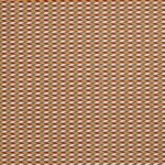 Tissu extérieur jacquard "Toundra" édition Thevenon Paris - Brique, or et gris OEKO-TEX