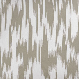 Tissu jacquard Ikat - Taupe