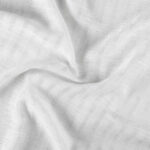 Tissu rayé Aura - Blanc