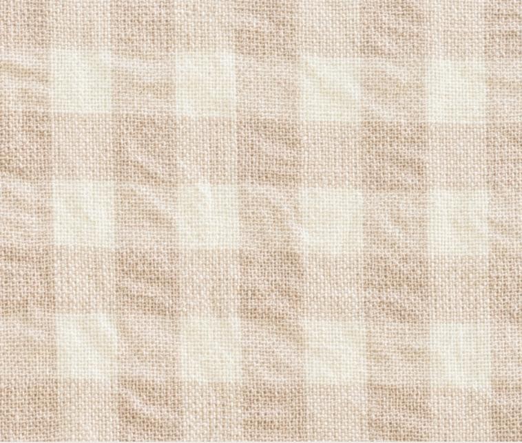 Tissu Seersucker Vichy coton - Beige, écru Tissu Seersucker Vichy coton - Beige, écru