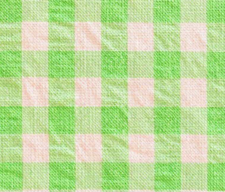 Tissu Seersucker Vichy coton - Vert pomme, écru Tissu Seersucker Vichy coton - Vert pomme, écru
