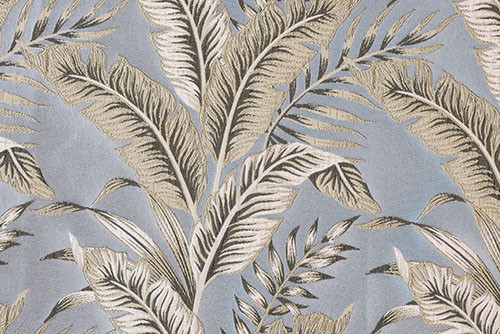 Tissu Sumatra - Bleu gris et taupe Tissu Sumatra - Bleu gris et taupe