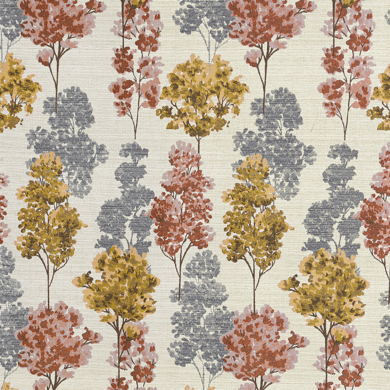 Tissu Sylvae - Jaune et ocre Tissu Sylvae - Jaune et ocre