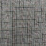 Tissu tartan écossais Prince de Galles – Noir et blanc