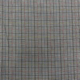Tissu tartan écossais Prince de Galles – Noir et blanc