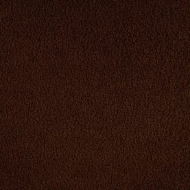 Tissu teddy doublé polaire – Chocolat