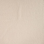 Tissu teddy doublé polaire – Écru