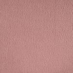 Tissu teddy doublé polaire – Rose ancien