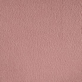 Tissu teddy doublé polaire – Rose ancien