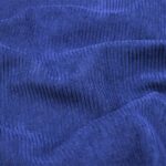 Tissu velours côtelé Antonin – Bleu roi