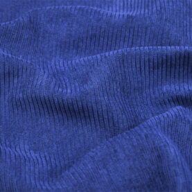 Tissu velours côtelé Antonin – Bleu roi